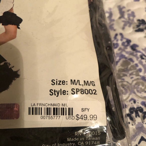 Maid Leg Avenue costume - Picture 2 of 4